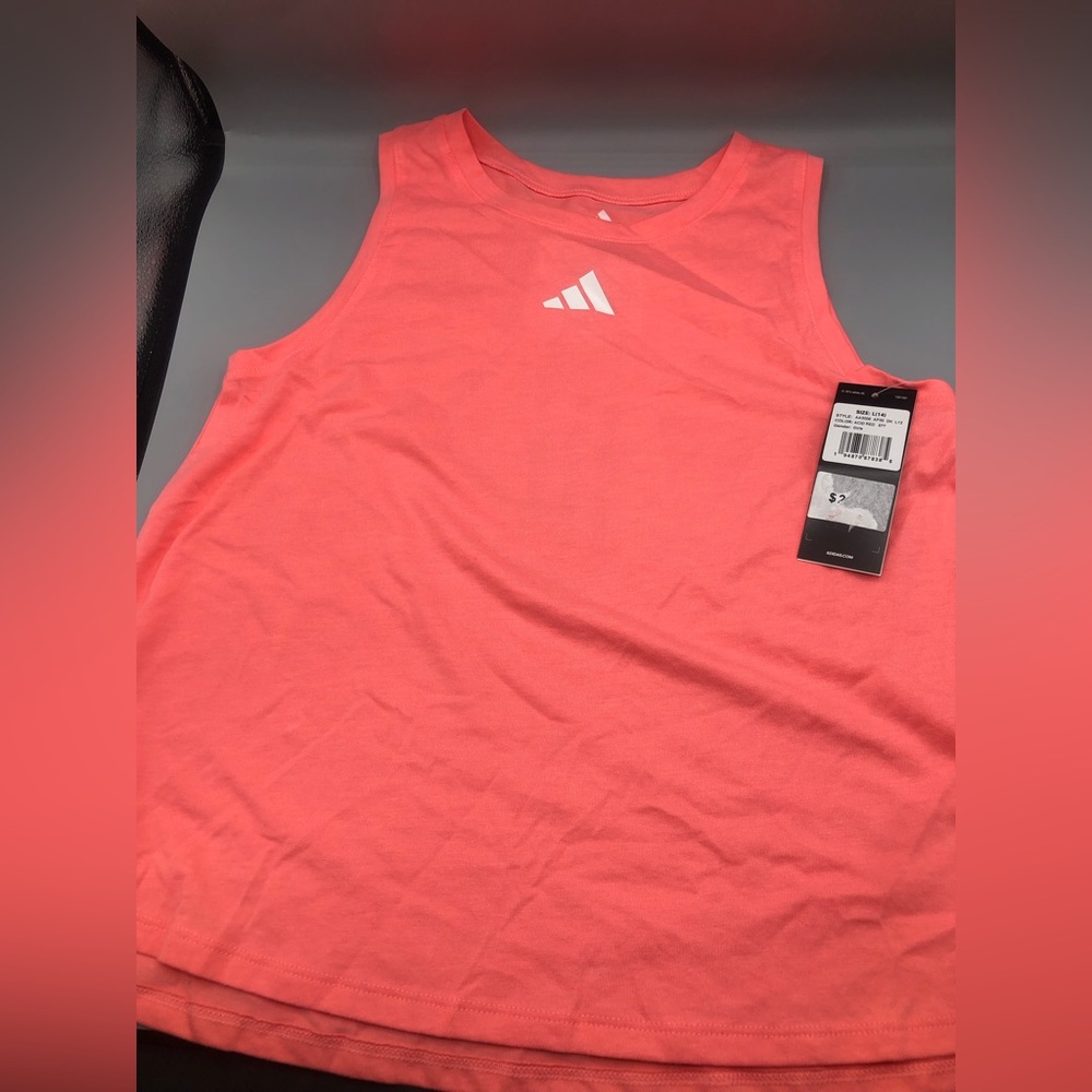 Girls Adidas sleeveless tank